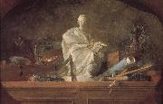 Jean Baptiste Simeon Chardin Draw a oil painting on canvas